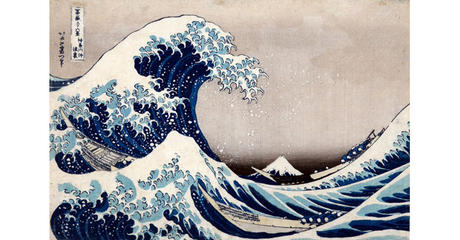 Hokusai in Rome at Ara Pacis